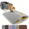 Sd26834a1ca1c44d3995c25f8eb282118N-2.webp Double Layer Cat Litter Trapper Mat – Waterproof & Urine Proof